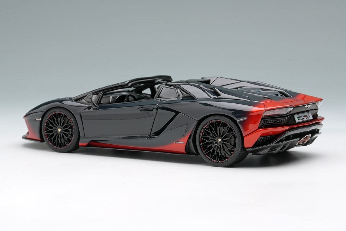 EIDOLON EM767B 1/43 Lamborghini Aventador S Roadster 50th Japan 2018 Rosso