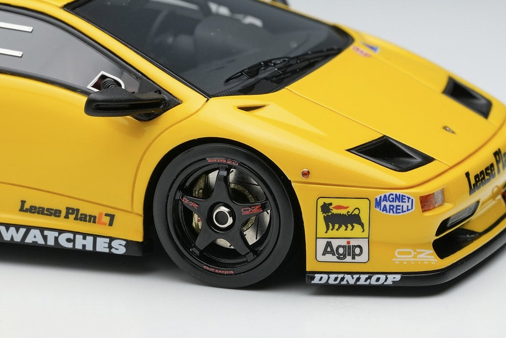 Make Up EIDOLON EM785C 1/43 Lamborghini Diablo SVR Yellow Black Wheels