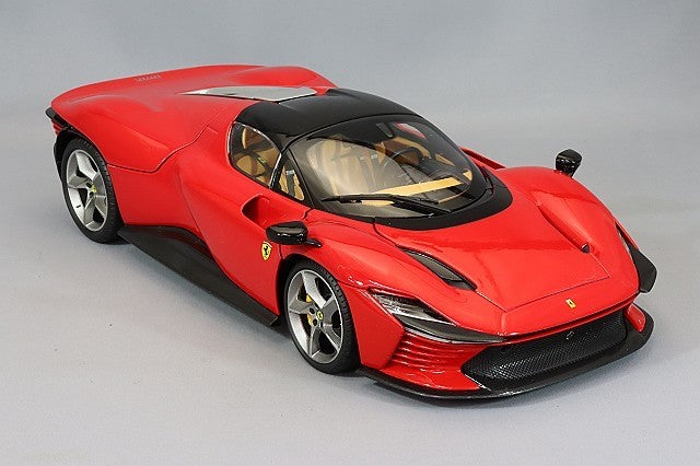 BBURAGO K18-16912R 1/18 Ferrari Daytona SP3 Closed Roof 2022 Rosso Corsa Red
