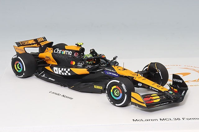 Spark S9571 1/43 McLaren MCL38 Constructors Champion 2024 Set Multi Color