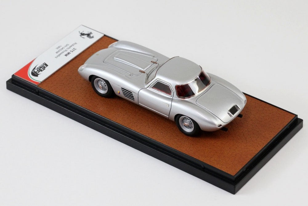 BBR BBR119 1/43 Ferrari 375MM s/n 0456AM Bergman Coupe Rossellini Silver Resin