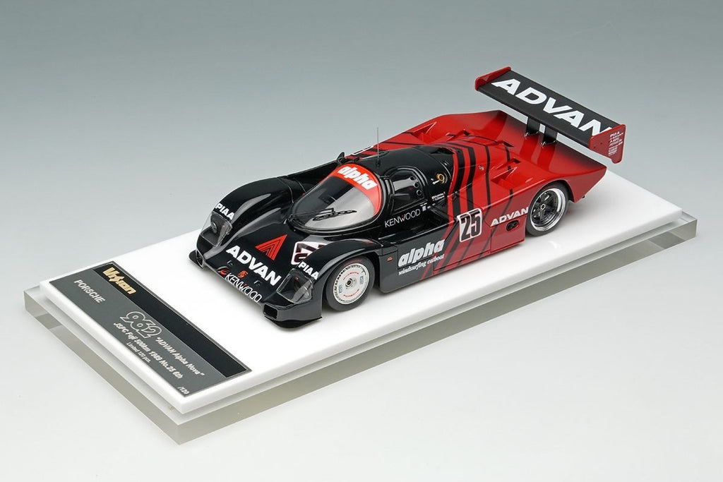 Make Up VISION VM321 1/43 Porsche 962C Advan Alpha Nova JSPC Fuji 500km 1989 #25