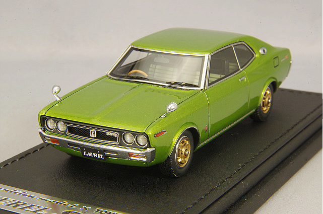 Ignition Model x Tomytec T-IG4323 1/43 Nissan Laurel HT 2000SGX Green