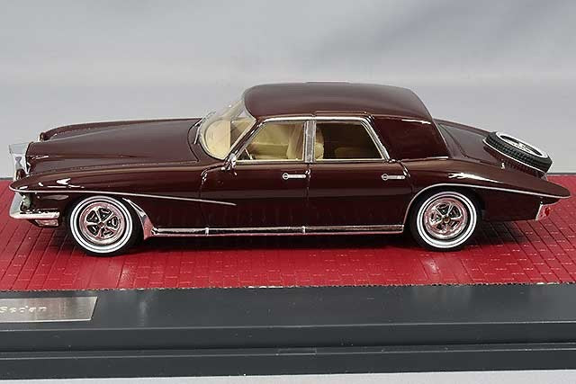 Matrix MX41804081 1/43 Stutz Duplex Sedan Prototype 1971 Maroon Resin