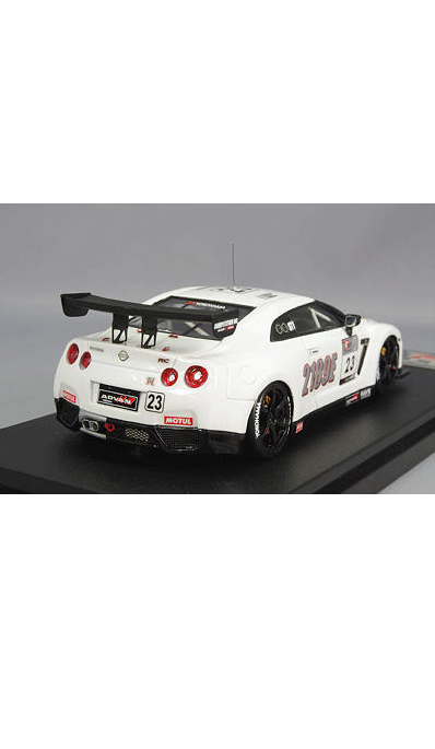 hpi hpi8492 1/43 Nissan GT-R RC Super Tec #23 2010 Multi Color Resin