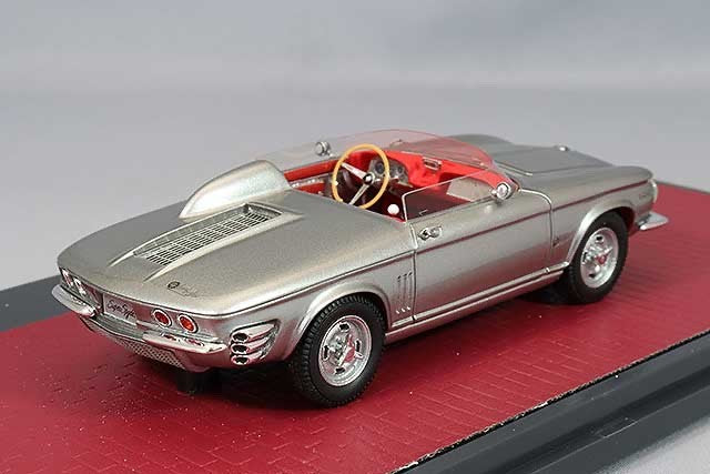 Matrix MX50302051 1/43 Chevrolet Corvair Spyder Concept 1961 Silver Resin