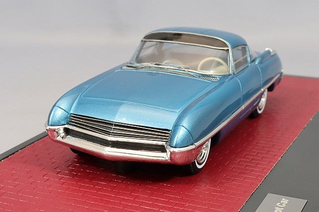 Matrix MX40603-061 1/43 Ford Cougar 406 Concept 1962 Metallic Blue Resin