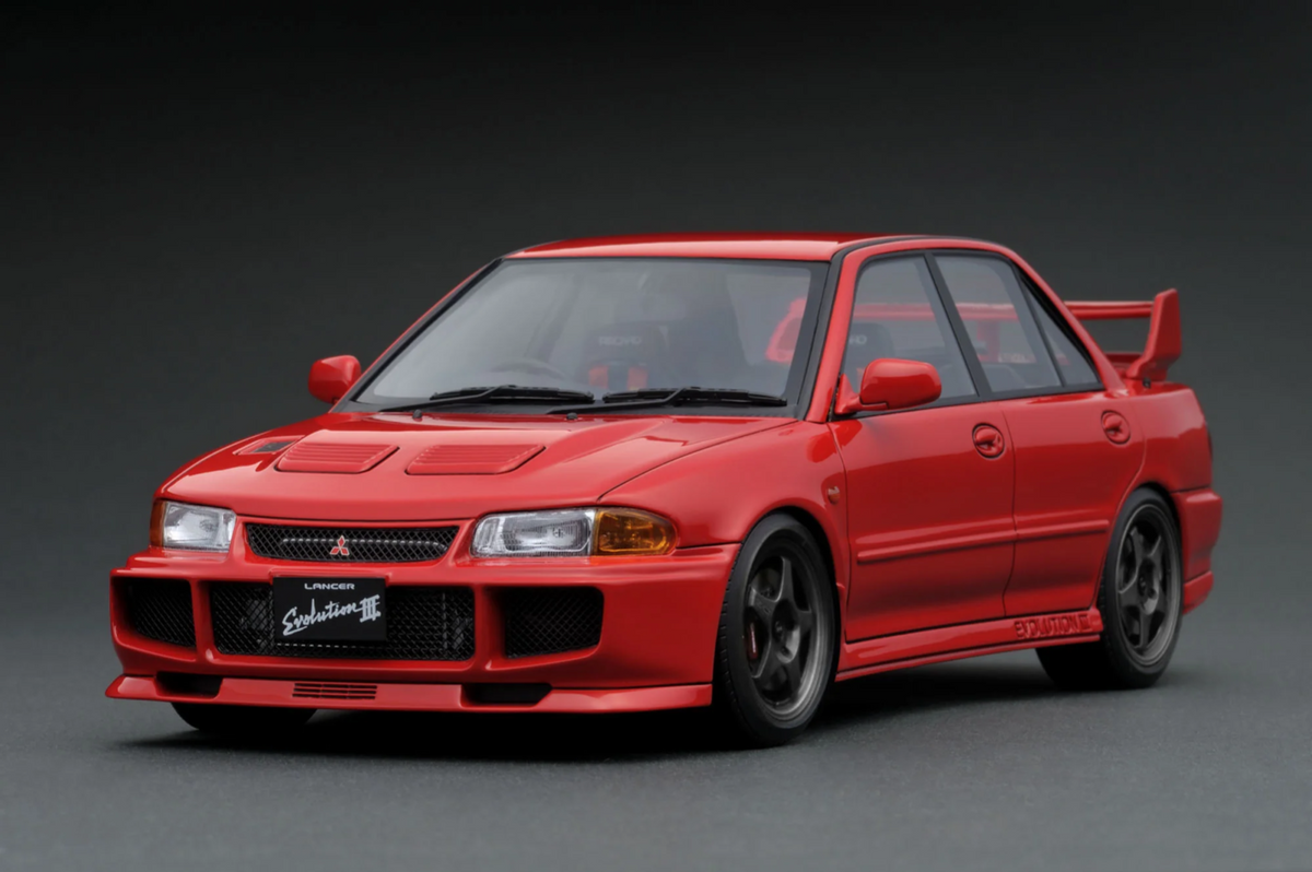 Ignition Model IG3550 1/18 Mitsubishi Lancer Evolution III GSR CE9A Red Resin
