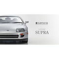 KYOSHO KSR12006S 1/12 Toyota Supra A80 Silver Resin Cast Model Car – Limited