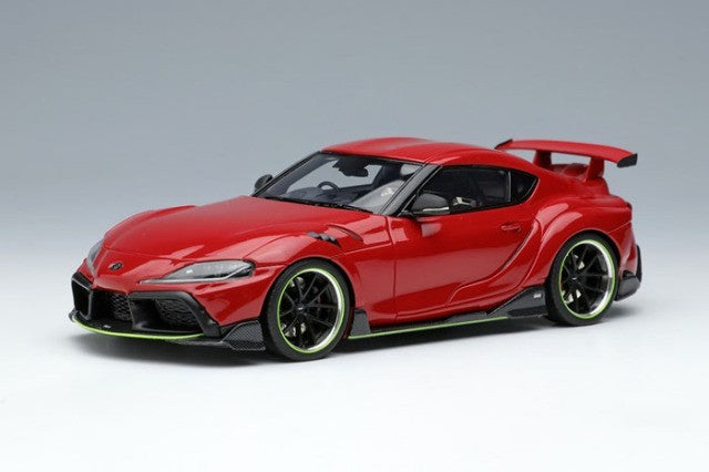 EIDOLON EM595E 1/43 TOM'S GR Supra 2020 Prominens Red Limited 50pcs