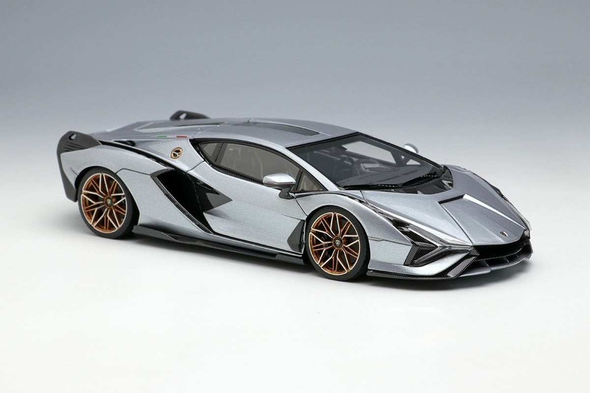 EIDOLON EM533E 1/43 Lamborghini Sian FKP 37 2019 Grigio Antares Limited 60pcs