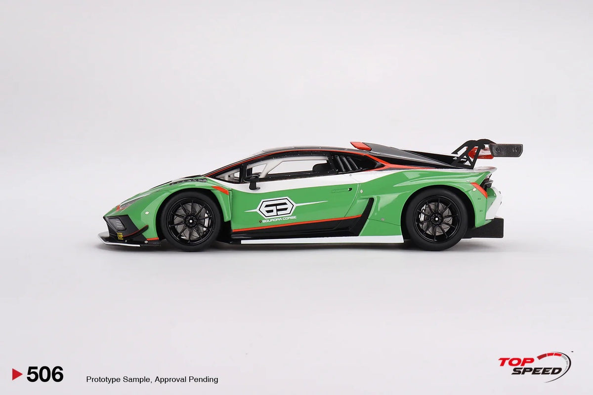 TopSpeed TS0506 1:18 Lamborghini Huracán GT3 EVO2 “Presentation” Resin Model Car