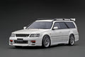 Ignition Model IG2885 1/18 Nissan Stagea 260RS WGNC34 Pearl White BBS