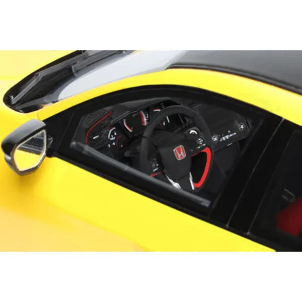 Otto Mobile OTM1111 1/18 Honda Civic Type R FK8 2020 Yellow Resin