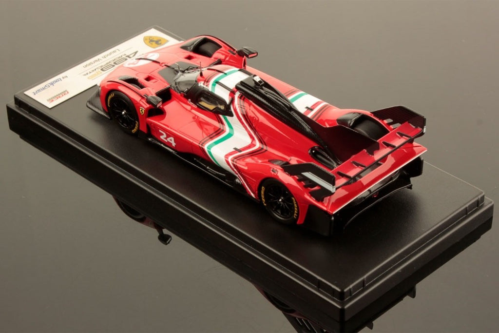 Looksmart LSRC182 1/43 Ferrari 499P Modificata 2024 Red Track Car Resin