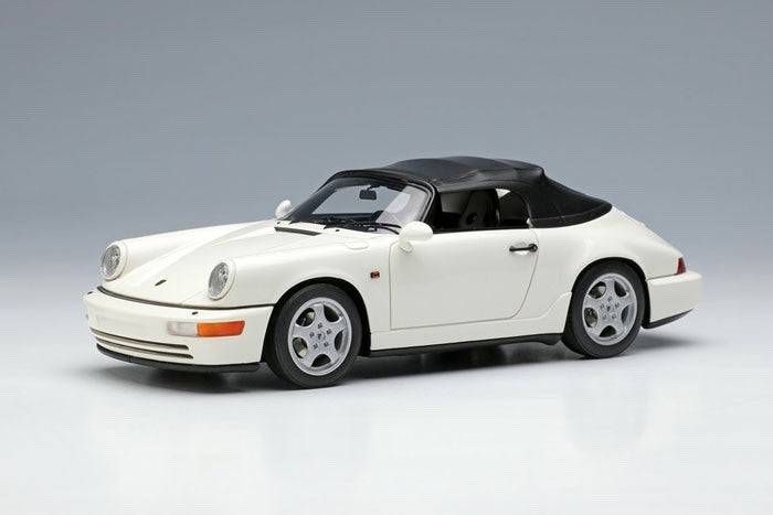 VISION VM165C 1/43 Porsche 911 964 Carrera 2 Speedster 1993 White Resin