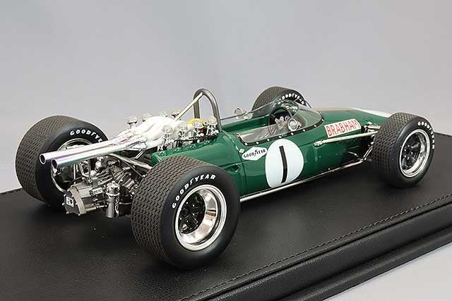 TOPMARQUES GRP122A 1/18 Brabham BT24 1967 Mexico GP #1 Resin