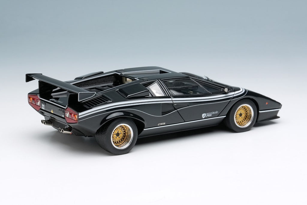 Make Up EIDOLON EM443A 1/43 Lamborghini Countach LP500R Tokyo Show 1977