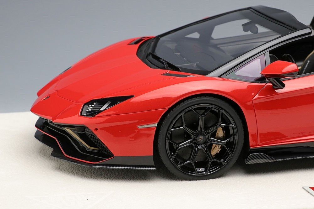 EIDOLON EML064B 1/18 Lamborghini Aventador LP780-4 Ultimae 2021 Rosso Mars Resin