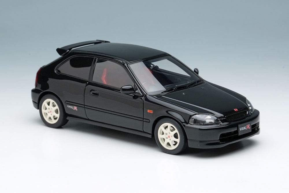 EIDOLON EM480C 1/43 Honda Civic Type R EK9 1997 Starlight Black Pearl Resin