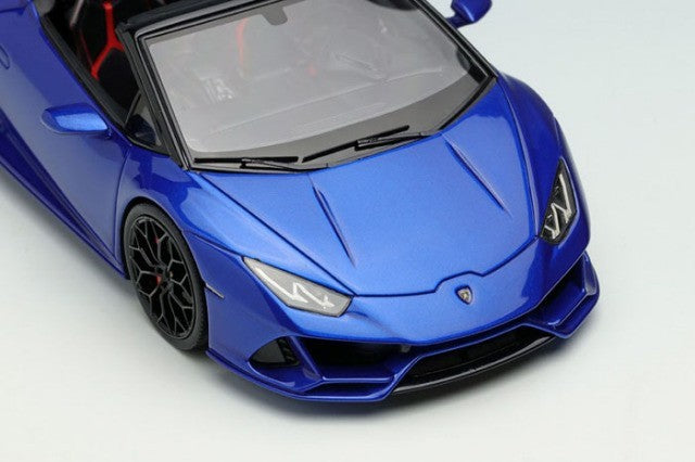 EIDOLON EM523A 1/43 Lamborghini Huracan EVO Spyder 2019 Blu Sideris Ltd 100pcs