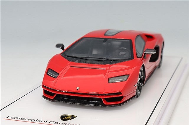 TSM TSM430782 1/43 Lamborghini Countach LPI 800-4 Rosso Mars Red Resin Model Car