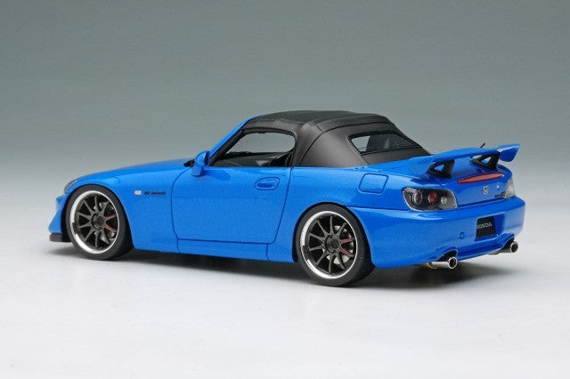 EIDOLON EM829A 1/43 Honda S2000 AP2 Type-S 2007 Apex Blue Pearl Limited 50pcs