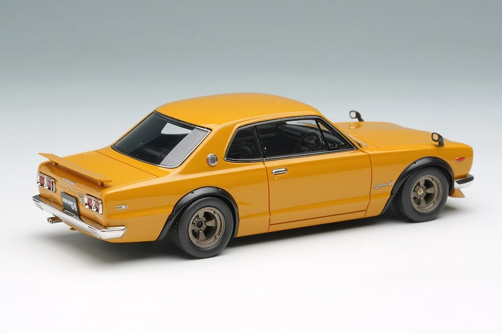 Make Up VISION VM244C 1/43 Skyline 2000 GT-R KPGC10 1971 Brown with Spoiler