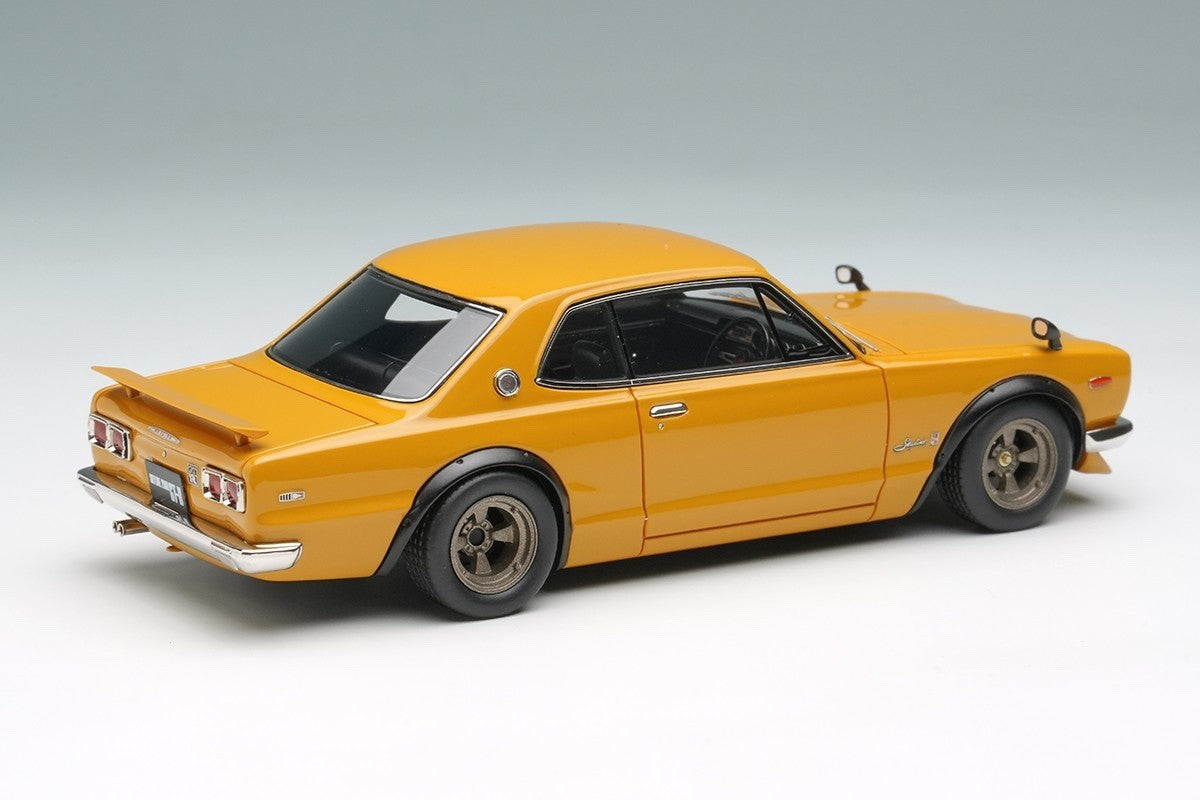 Make Up VISION VM244C 1/43 Skyline 2000 GT-R KPGC10 1971 Brown with Spoiler