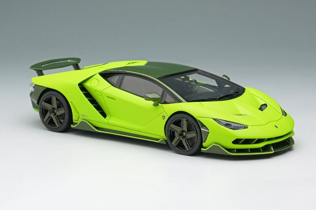Make Up EIDOLON EM780I 1/18 Lamborghini Centenario 2016 Wing Up Verde/Carbon