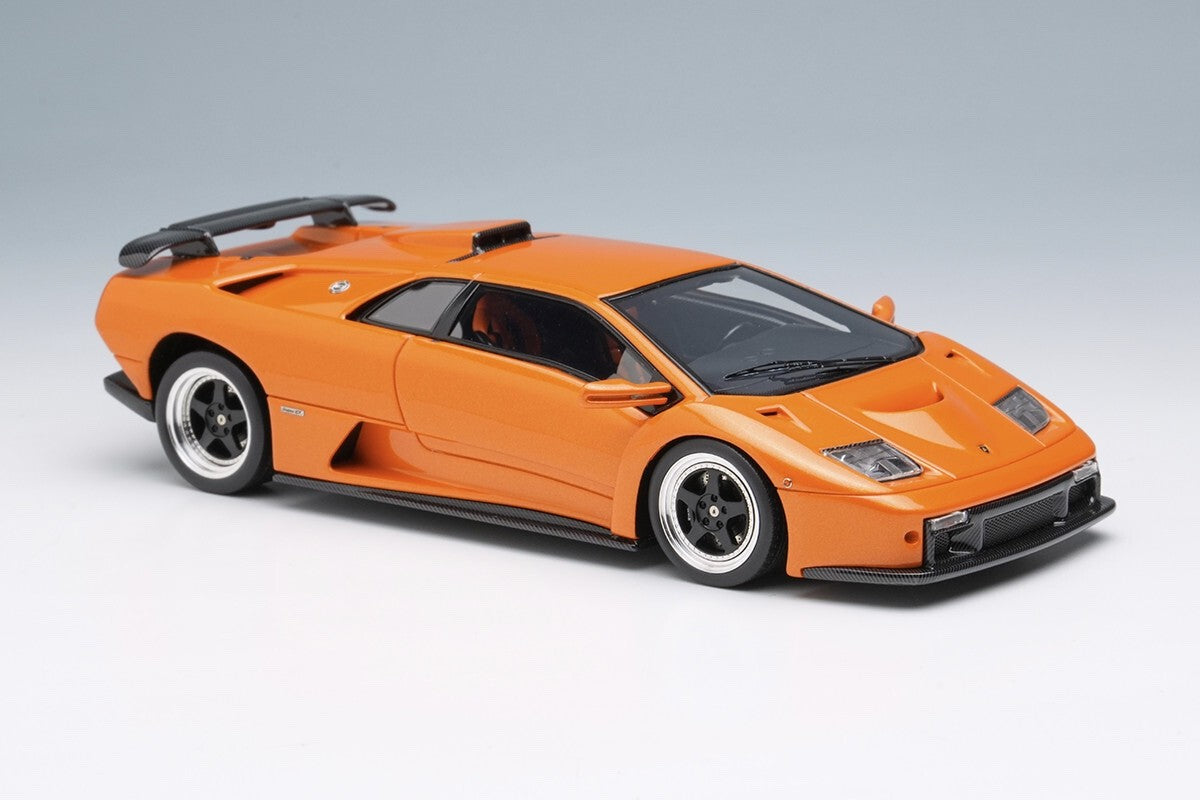 Make Up EIDOLON EM782A 1/43 Lamborghini Diablo GT 1999 Arancio Borealis Resin