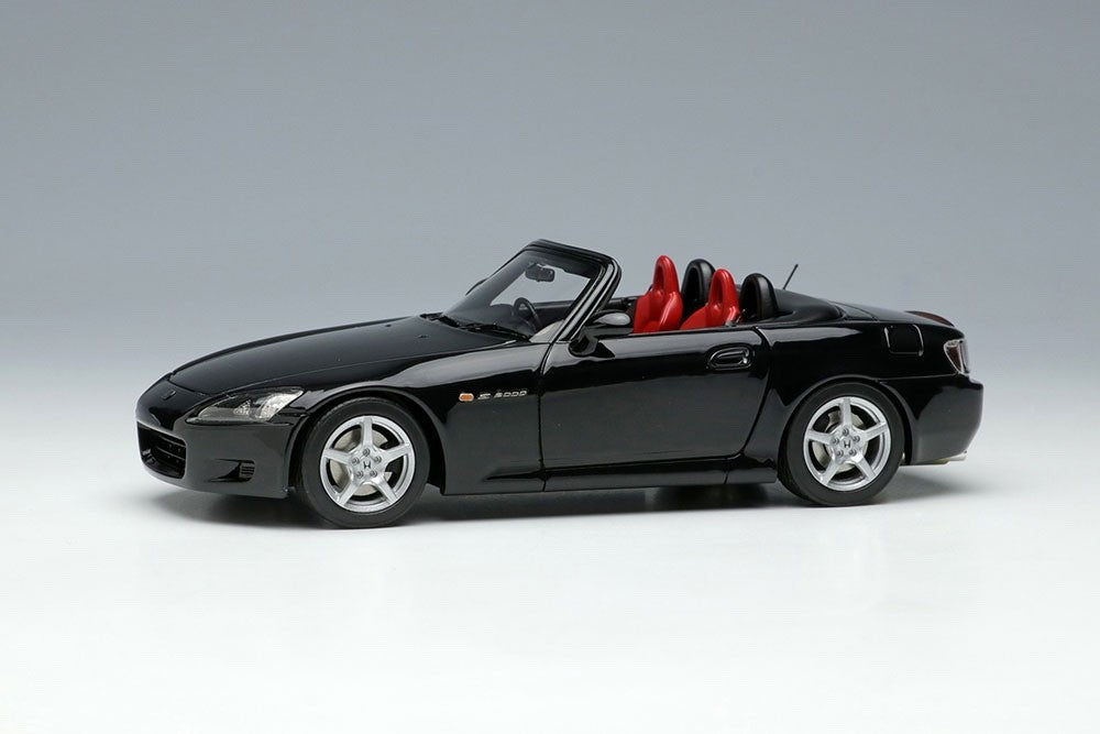 Make Up EIDOLON EM667C 1/43 Honda S2000 AP1 1999 Berlina Black Resin Model Car