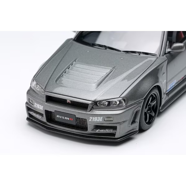 EIDOLON EM422A 1/43 Nissan Skyline GT-R NISMO BNR34 CRS Version 2011 Dark Metal