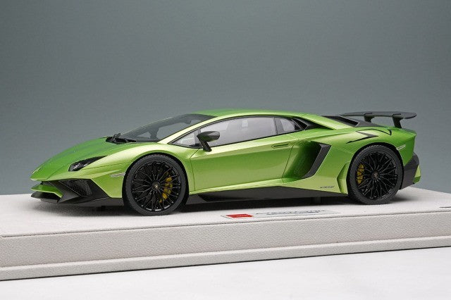 EIDOLON EML005G 1/18 Lamborghini Aventador LP750-4 SV 2015 Verde Ithaca Ltd 50pc