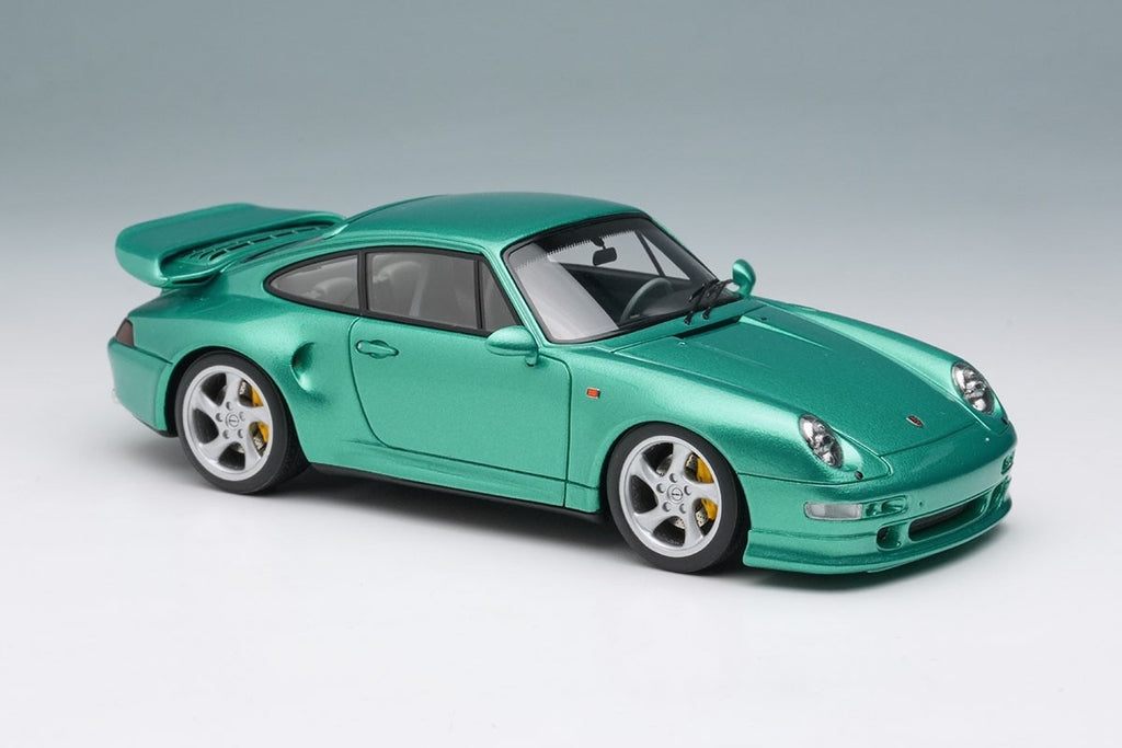 VISION VM113F 1/43 Porsche 911 (993) Turbo S 1996 Ocean Jade Metallic Resin