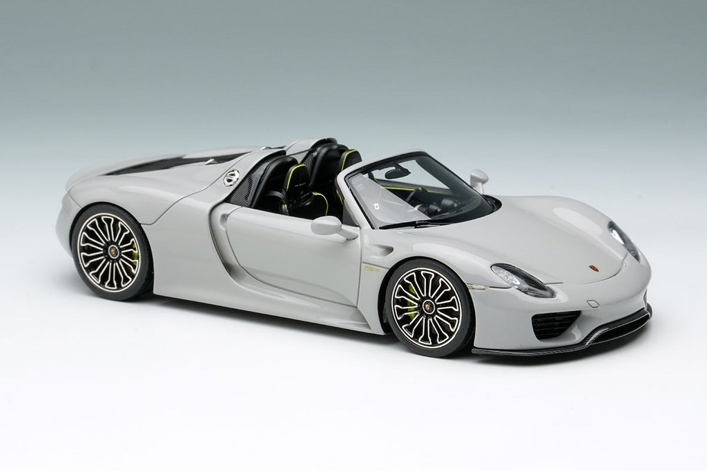 EIDOLON EM568J 1/43 Porsche 918 Spyder Fashion Grey Limited 60pcs