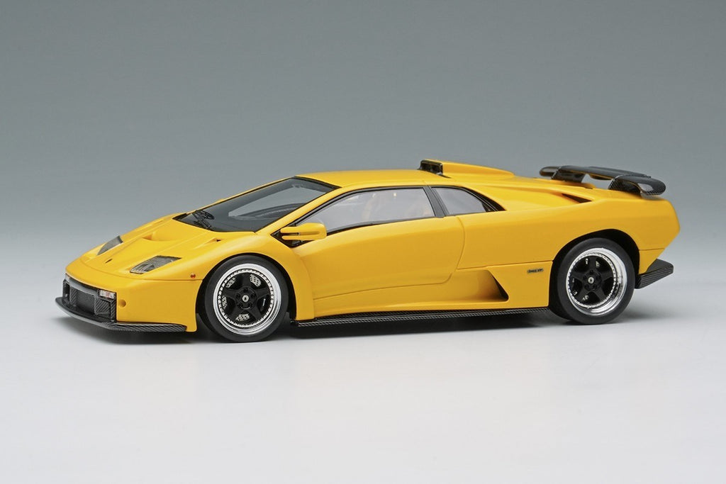 Make Up EIDOLON EM782F 1/43 Lamborghini Diablo GT 1999 Giallo Corona Resin