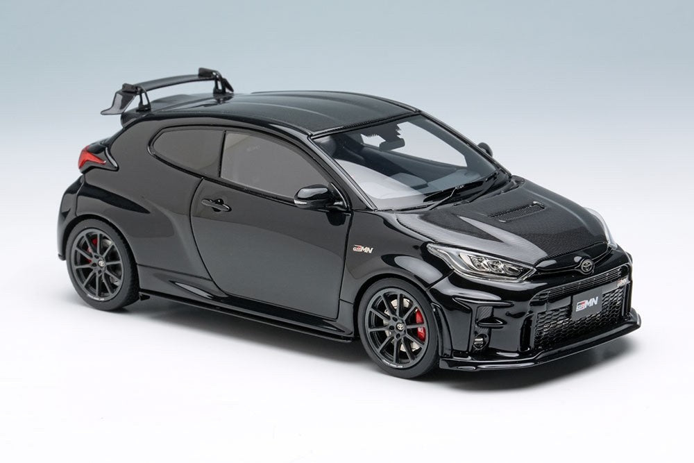 EIDOLON EM656C 1/43 Toyota GRMN Yaris Circuit Package 2022 Precious Black Pearl