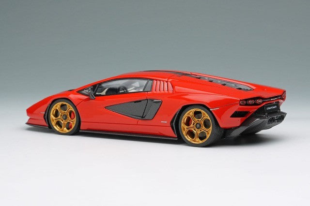 EIDOLON EM740B 1/43 Lamborghini Countach LPI 800-4 2022 Red Resin Limited 112pcs