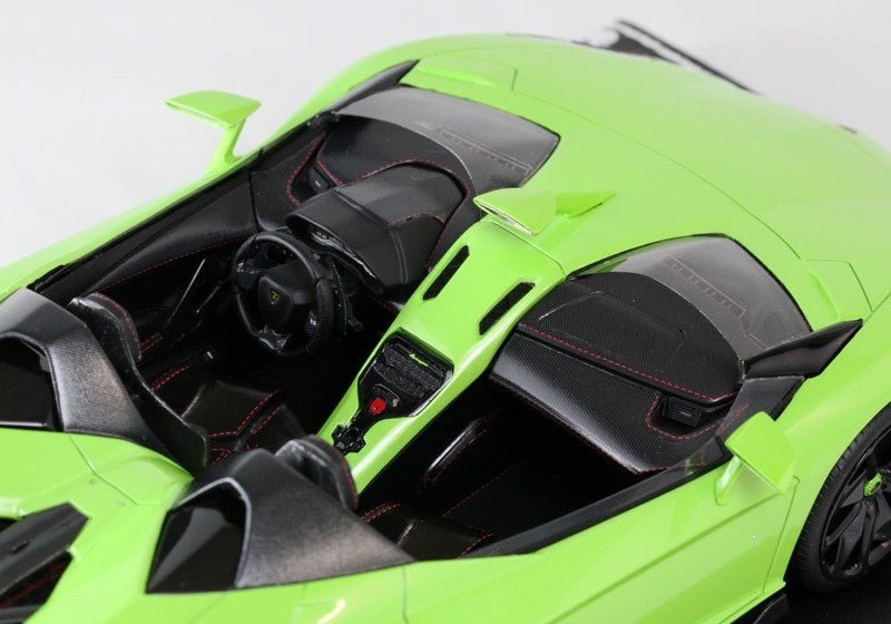 MR Collection LAMBO08D 1/18 Lamborghini Aventador J 2012 Verde Ithaca Green
