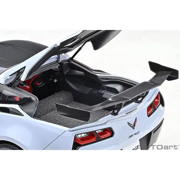 AUTOart 71277 1/18 Chevrolet Corvette C7 ZR1 Gray Metallic Die-cast Model Car