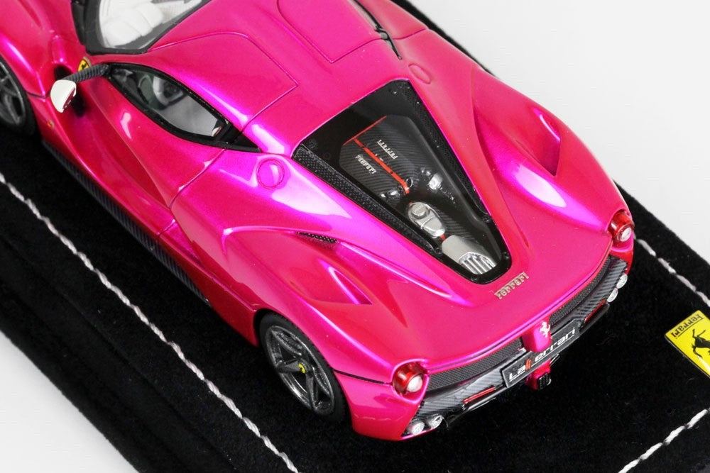 Looksmart LS421SC 1/43 Ferrari LaFerrari 2013 Pink Flash Ltd 25pcs Hybrid Resin