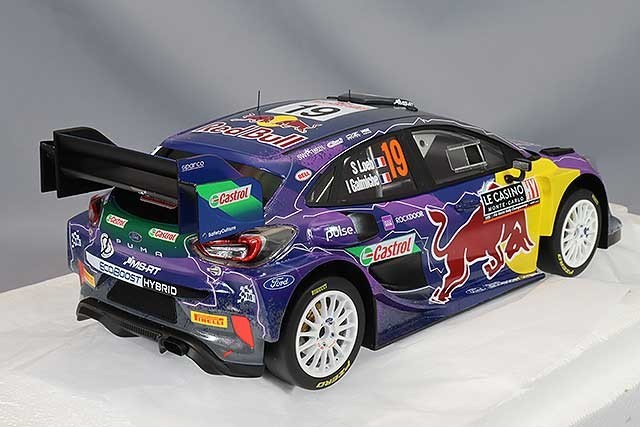 TOP SPEED TS0468 1/18 Ford Puma Rally1 2022 Monte Carlo Winner #19