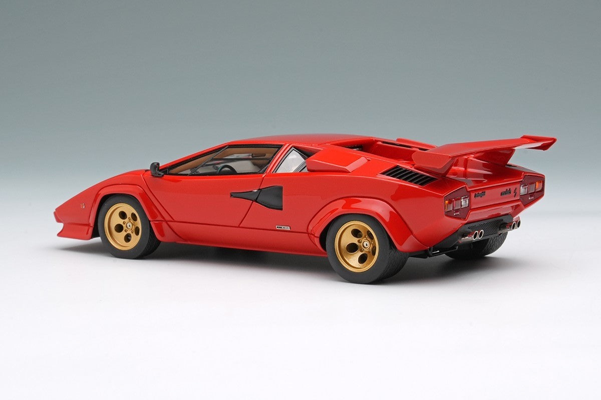 Make Up EIDOLON EM432M 1/43 Lamborghini Countach LP400S 1980 Rear Wing Red