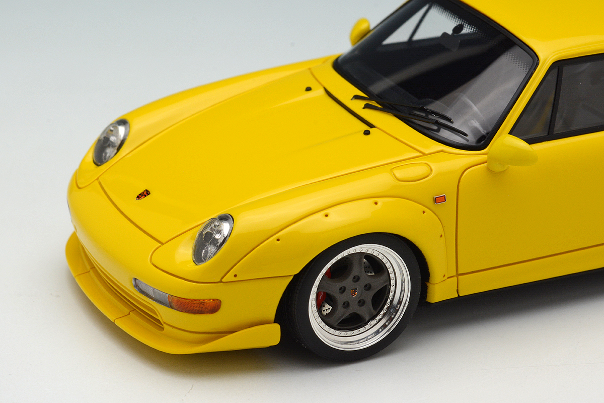 Make Up VISION VM114B 1/43 Porsche 911 (993) GT2 Street 1996 Speed Yellow