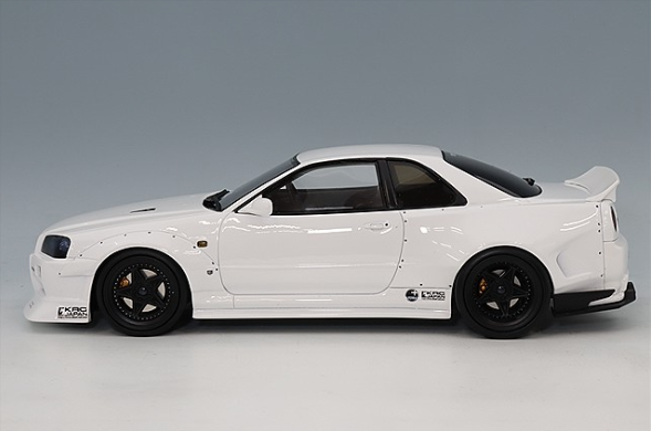 OttO OTM1135 1/18 Nissan Skyline GT-R BNR34 by KRC 2019 White Resin