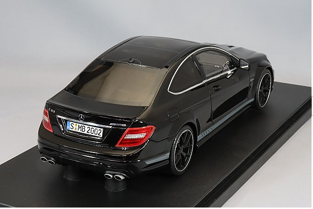 GT Spirit GTS029C 1/18 Mercedes-Benz C63 AMG Edition 507 Black Resin