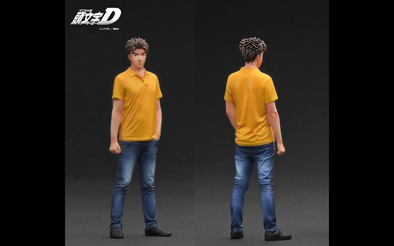 Ignition Model IG3800 1/18 Mazda RX-7 FD3S Initial D Yellow Resin