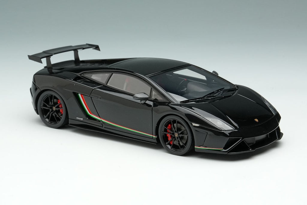 EIDOLON EM670E 1/43 Lamborghini Gallardo LP570-4 Squadra Corse 2014 Black Resin