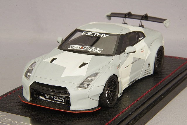 ONE MODEL OM17B03-73 1/43 LB-Works Nissan GT-R R35 J20 Camouflage Resin